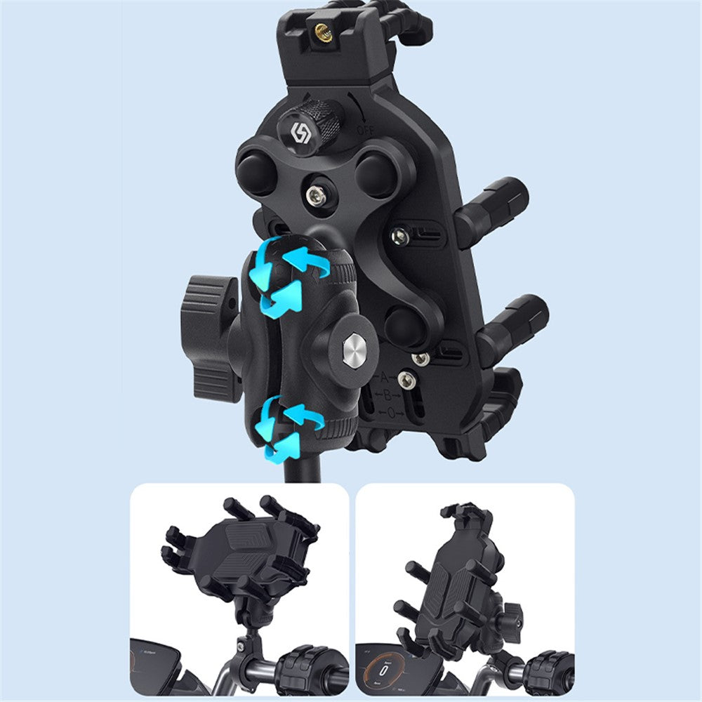 WUPP CNC Anti-Shock Motorcycle Phone Mount – image 6
