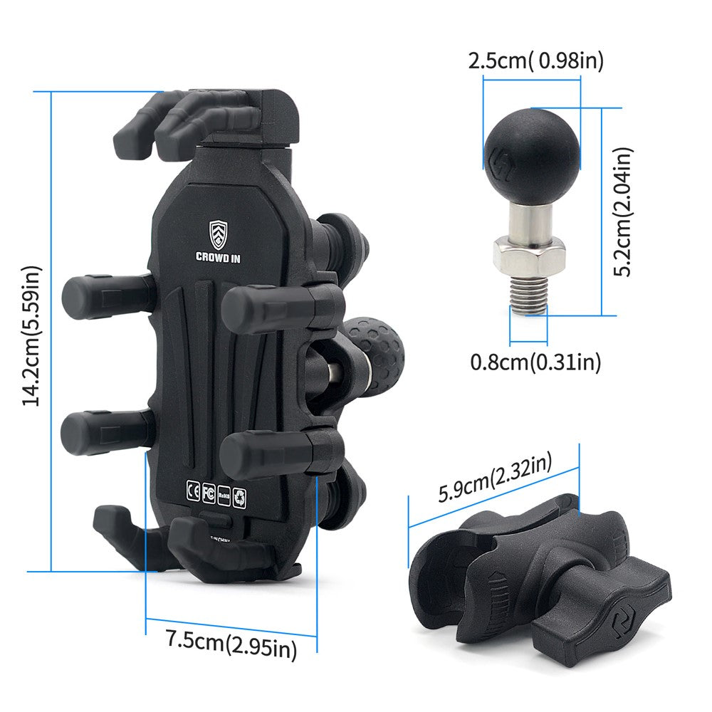 WUPP Motorcycle Phone Mount – image 12