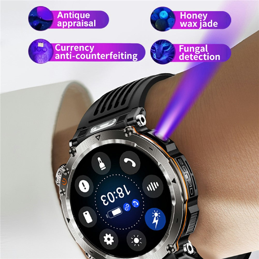 HT30 Outdoor Smart Watch, Compass & UV Light – image 5