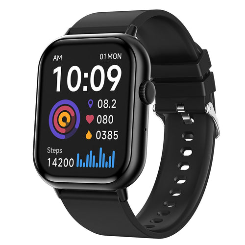 2.01" Smart Watch – 24h Heart Rate & Fitness Tracking, Silicone Strap (G44)