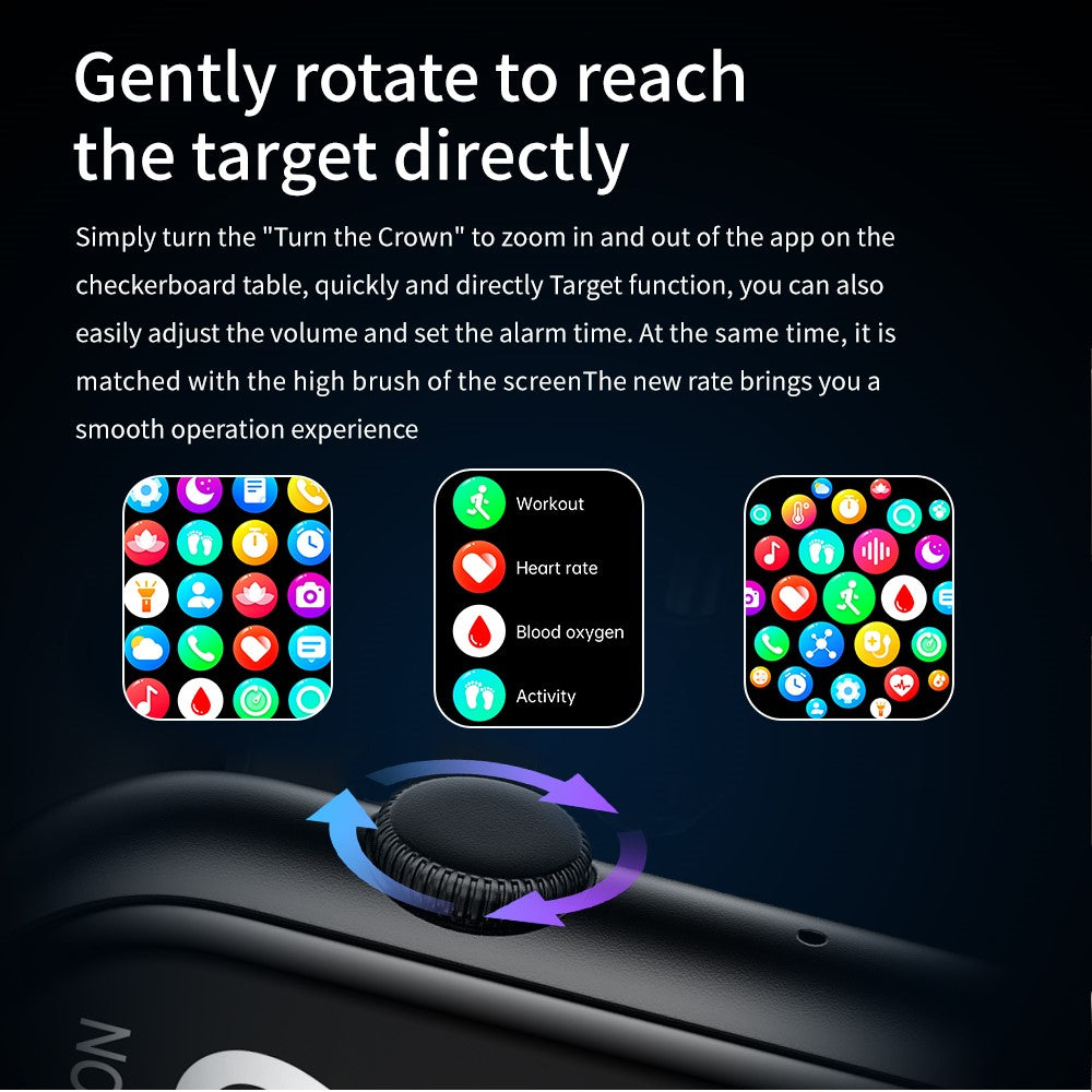 G44 2.01" Smart Watch, 24h Heart Rate – image 6