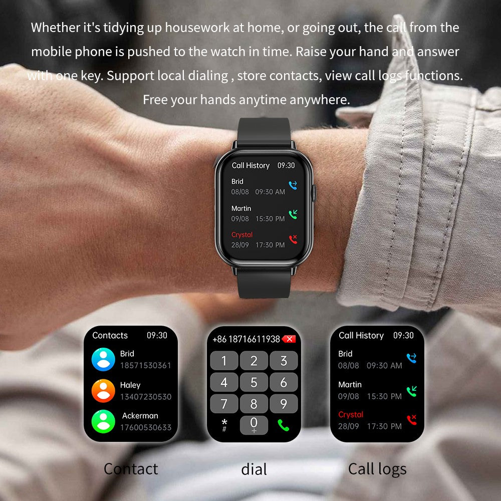 G44 2.01" Smart Watch, 24h Heart Rate – image 7