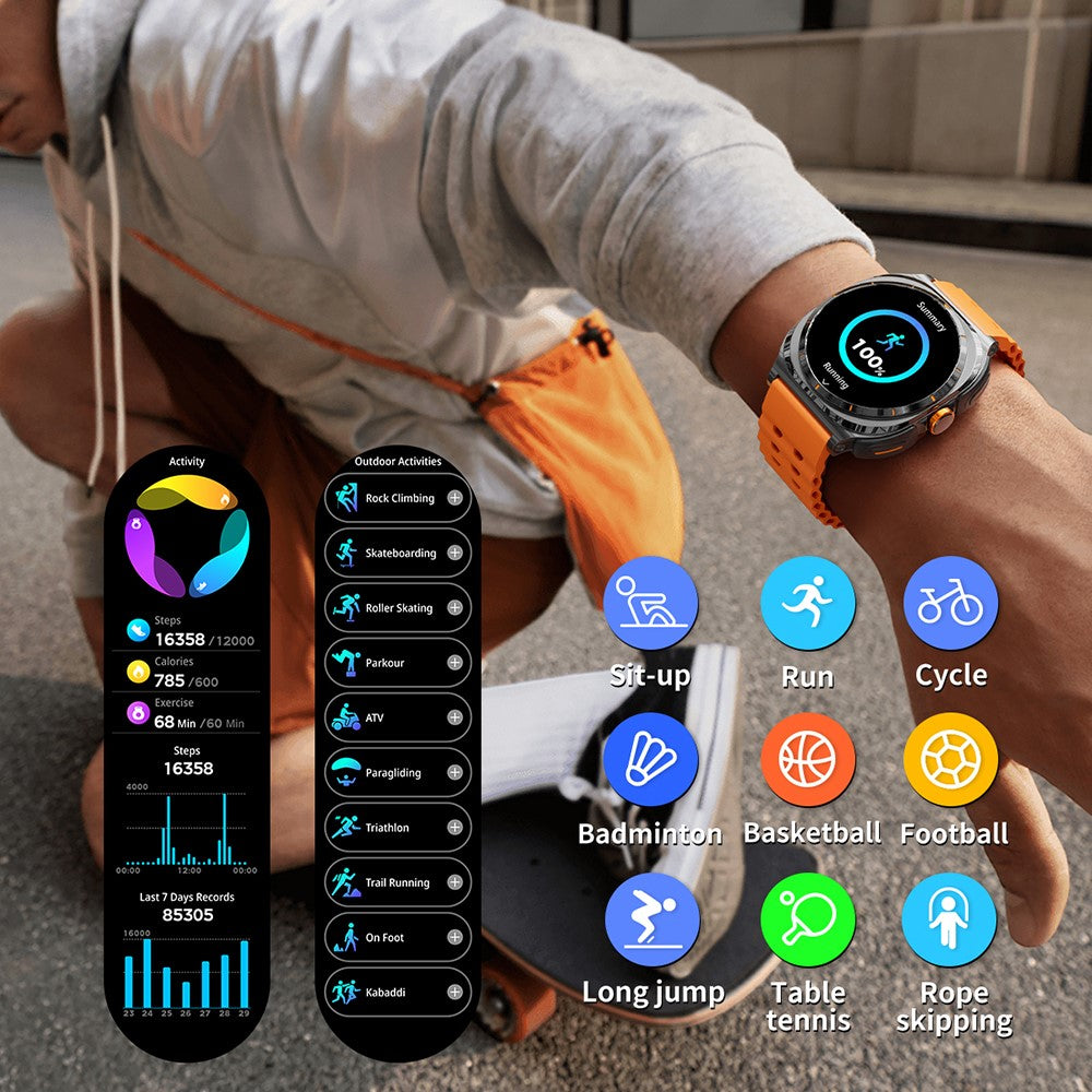 GT98 2-in-1 Smart Watch with TWS Earbuds – image 6