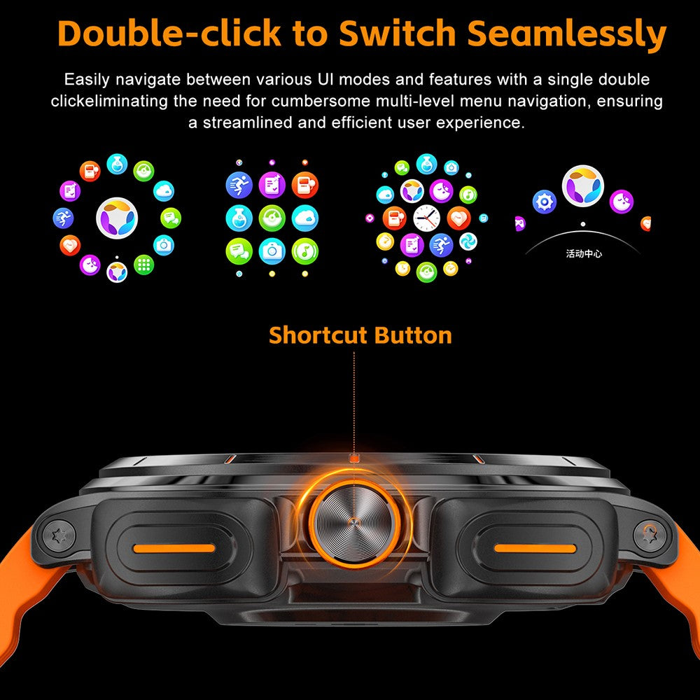 GT98 2-in-1 Smart Watch with TWS Earbuds – image 8