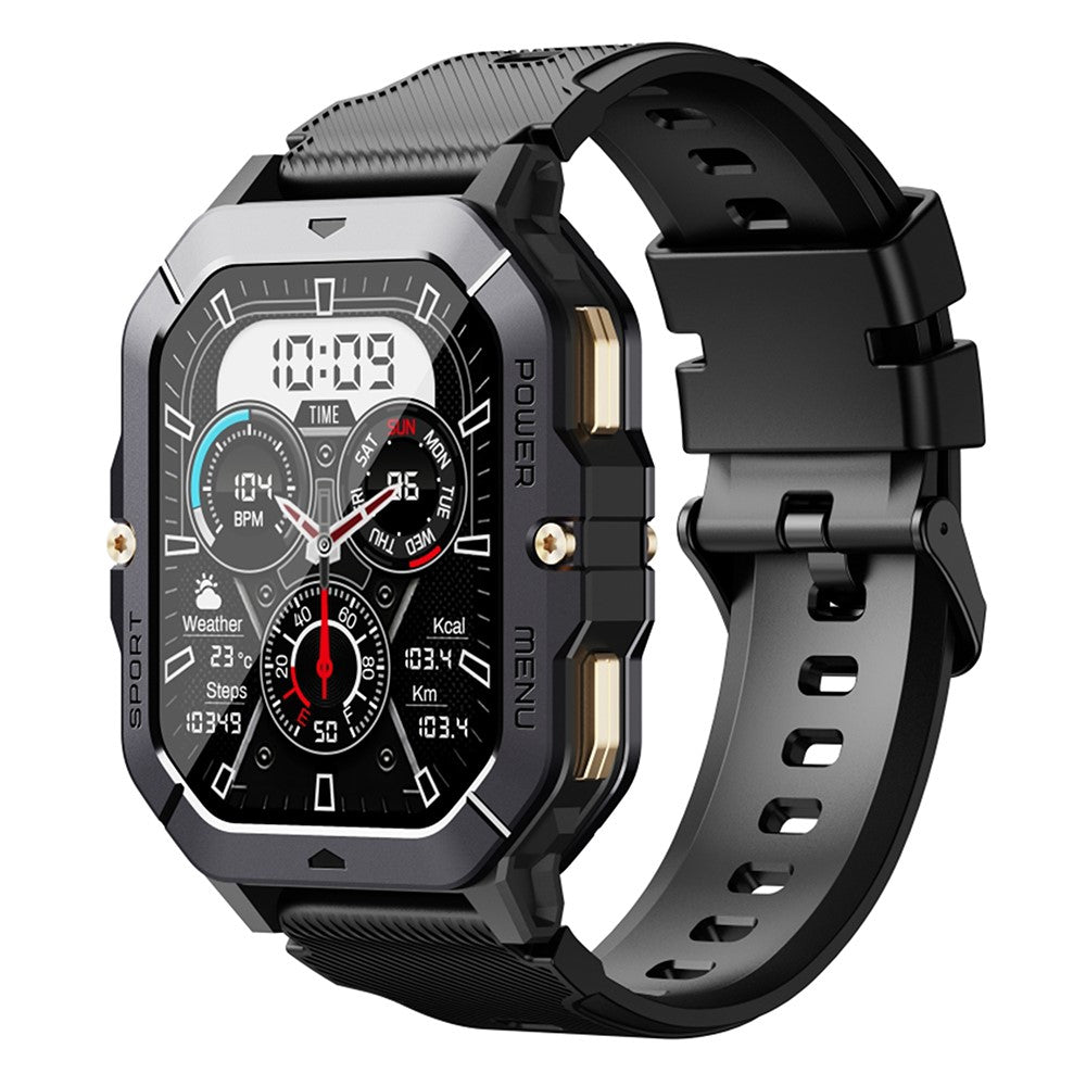 C28 2.02" Outdoor Smart Watch – Bluetooth Calling, 100+ Sport Modes