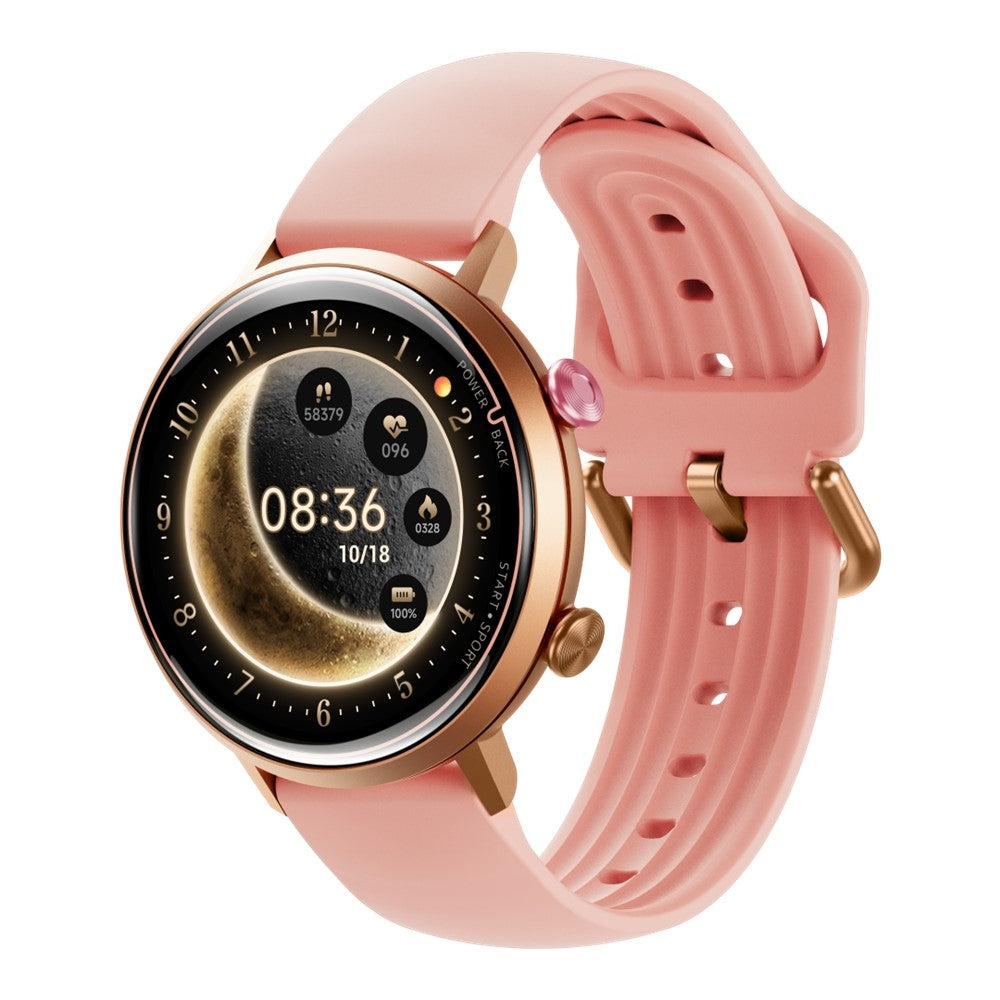 W2 Women's 1.32" AMOLED Smart Watch – 5ATM Water Resistance, Fitness & Sleep Tracking