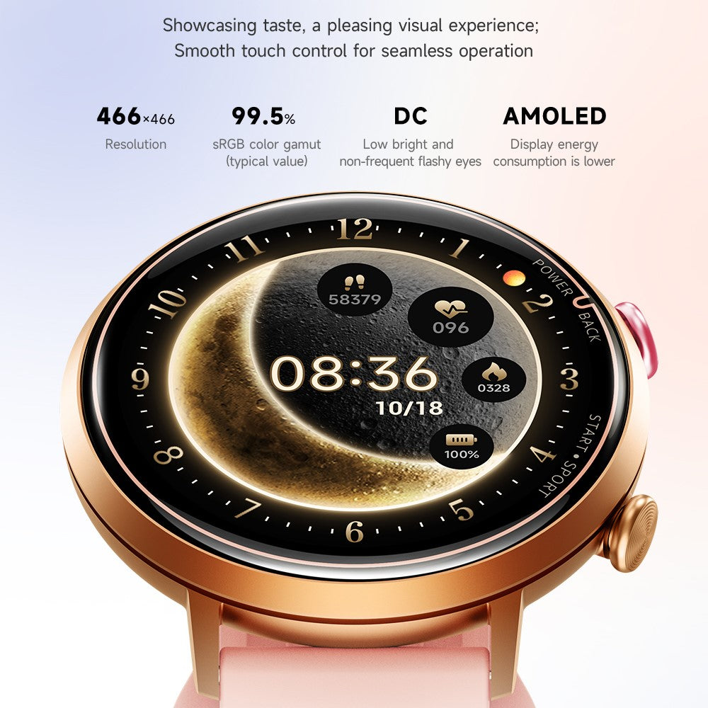 W2 Women's AMOLED Smart Watch, 5ATM – image 9
