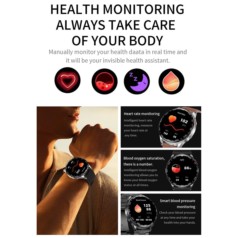 T97 2-in-1 Smart Watch with Earbuds – image 13