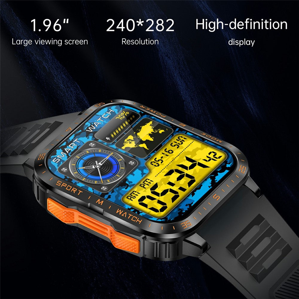 KT79 Rugged Outdoor Smart Watch, Flashlight – image 3