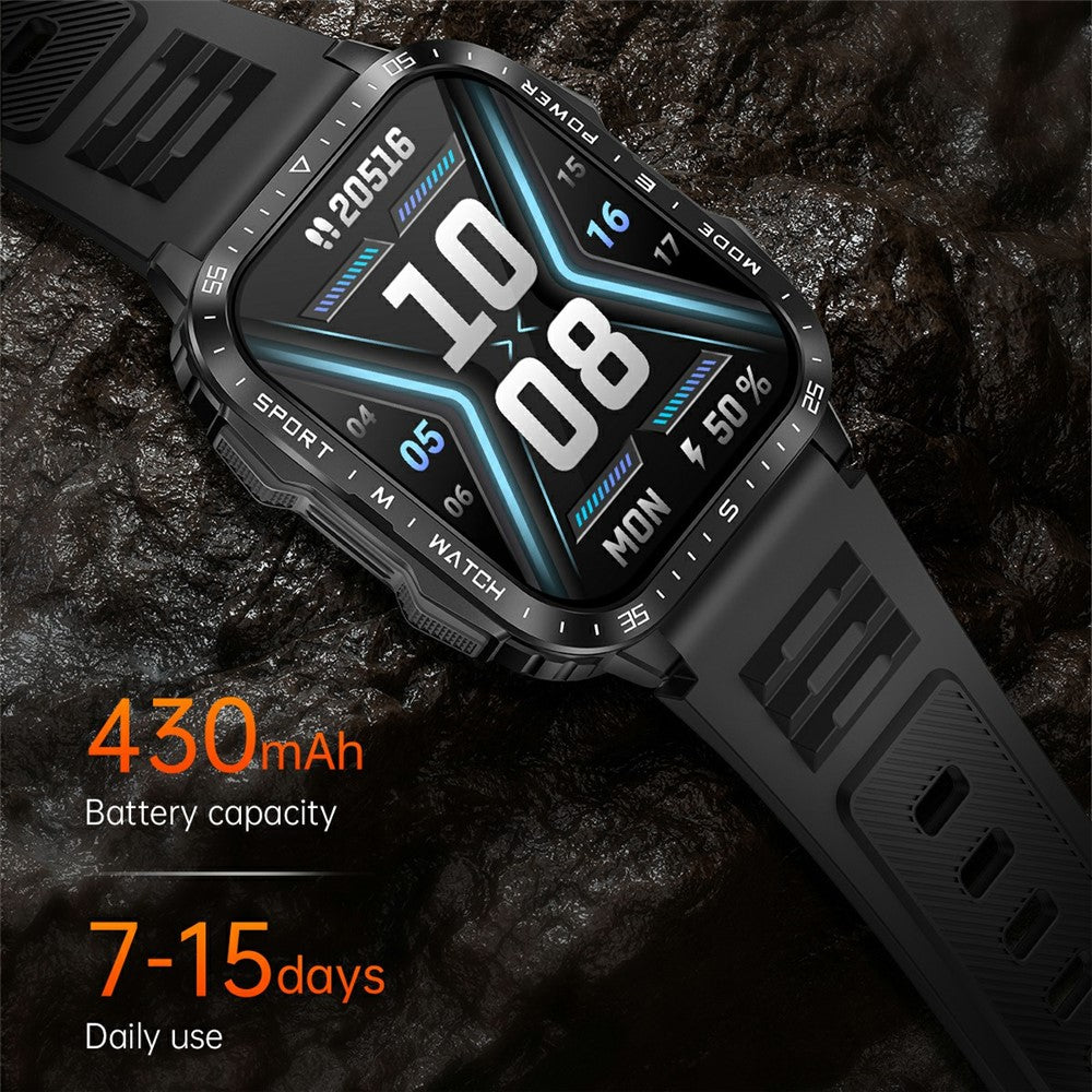 KT79 Rugged Outdoor Smart Watch, Flashlight – image 4