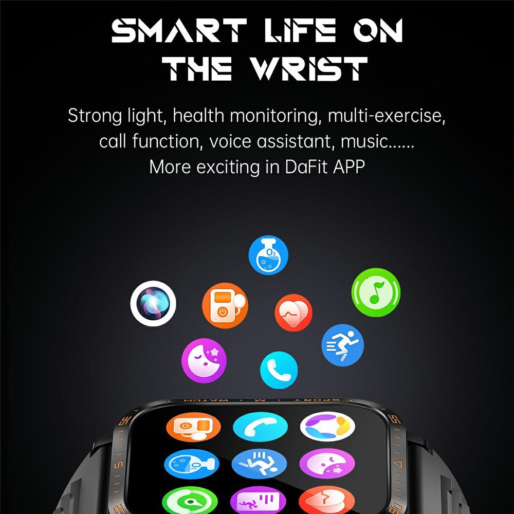 KT79 Rugged Outdoor Smart Watch, Flashlight – image 9