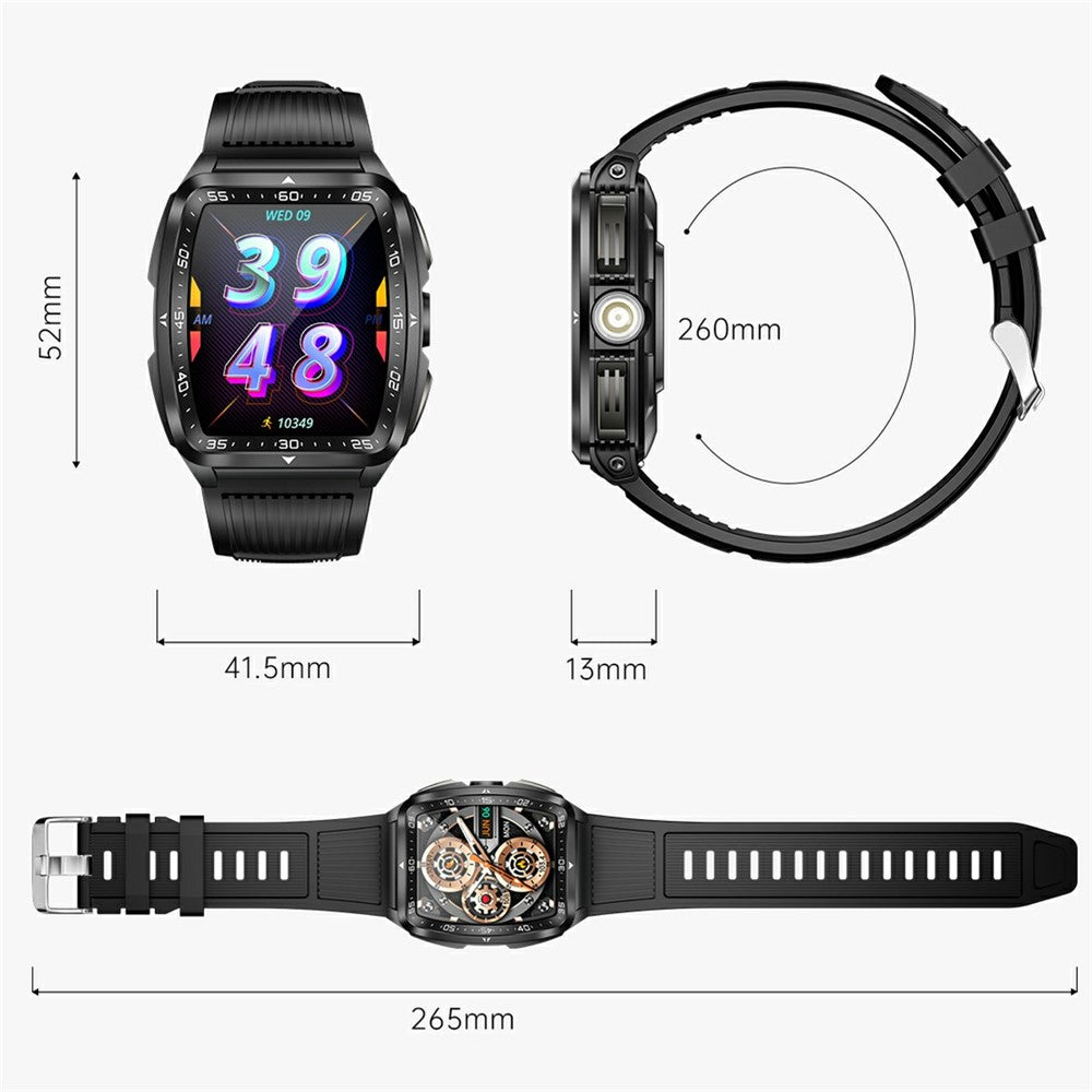 KT83 Outdoor Smart Watch with Flashlight – image 12