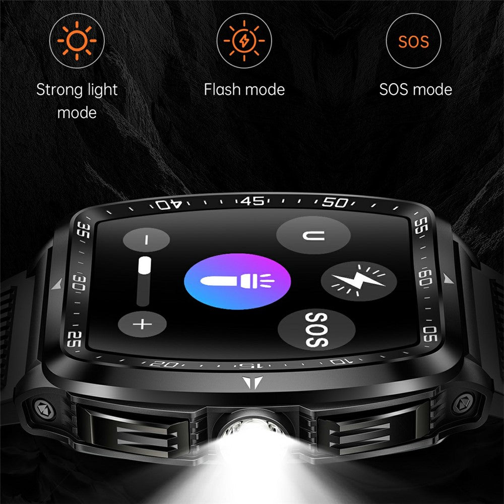KT83 Outdoor Smart Watch with Flashlight – image 4
