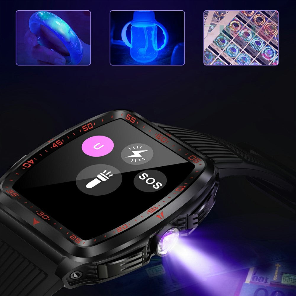 KT83 Outdoor Smart Watch with Flashlight – image 5