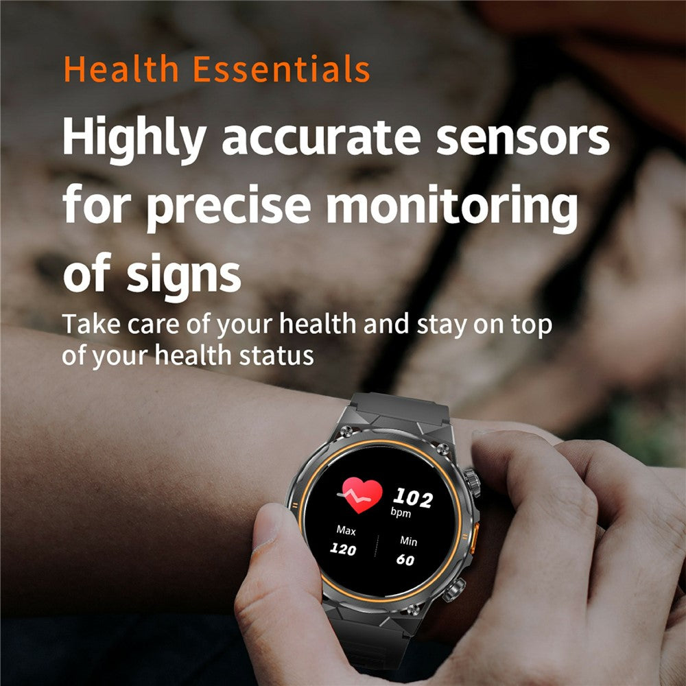 AK81 Round Smart Watch, Calling & IP68 – image 5