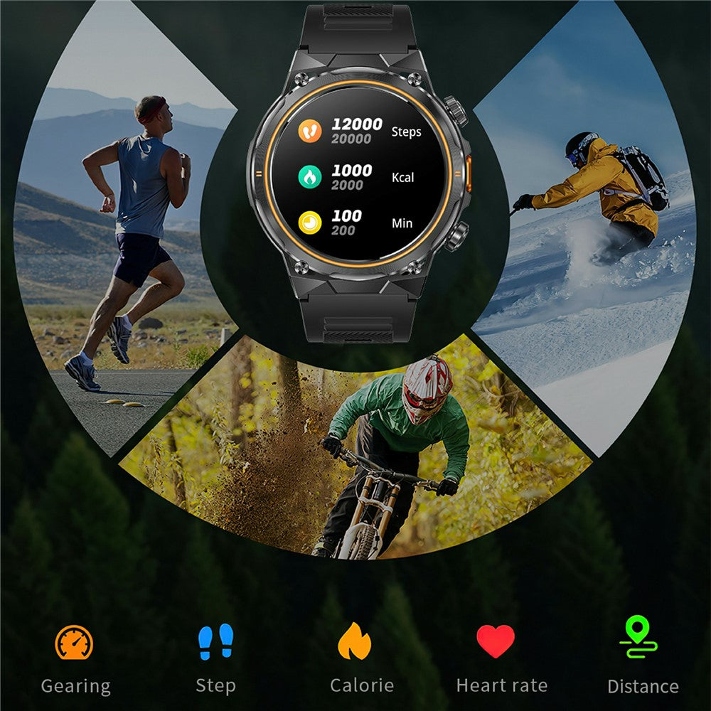 AK81 Round Smart Watch, Calling & IP68 – image 6