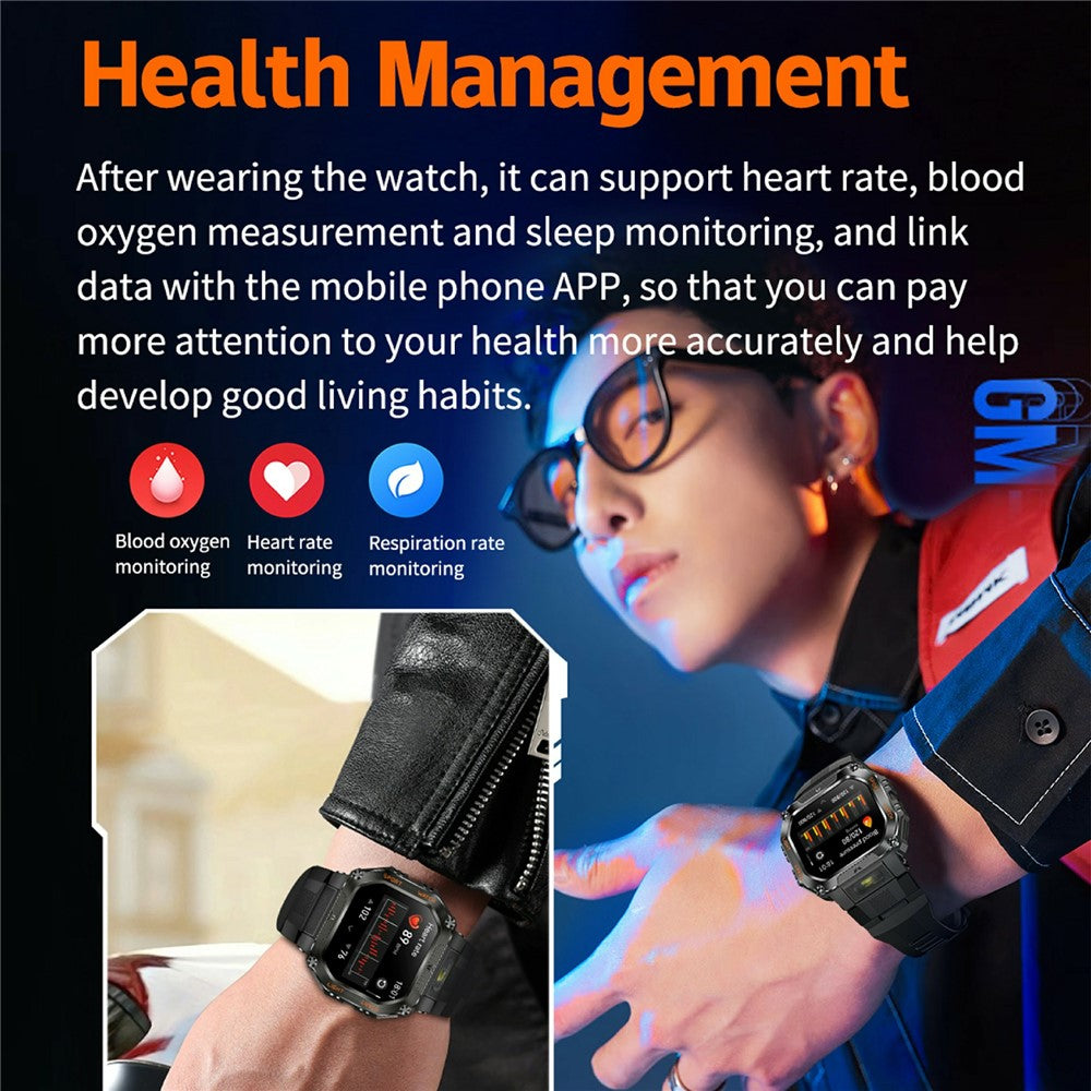 HT34 Outdoor Sports Smart Watch, 3ATM – image 6