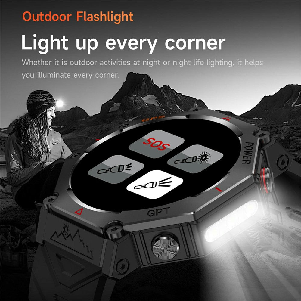 KC91 GPS Outdoor Smart Watch, Altimeter – image 6