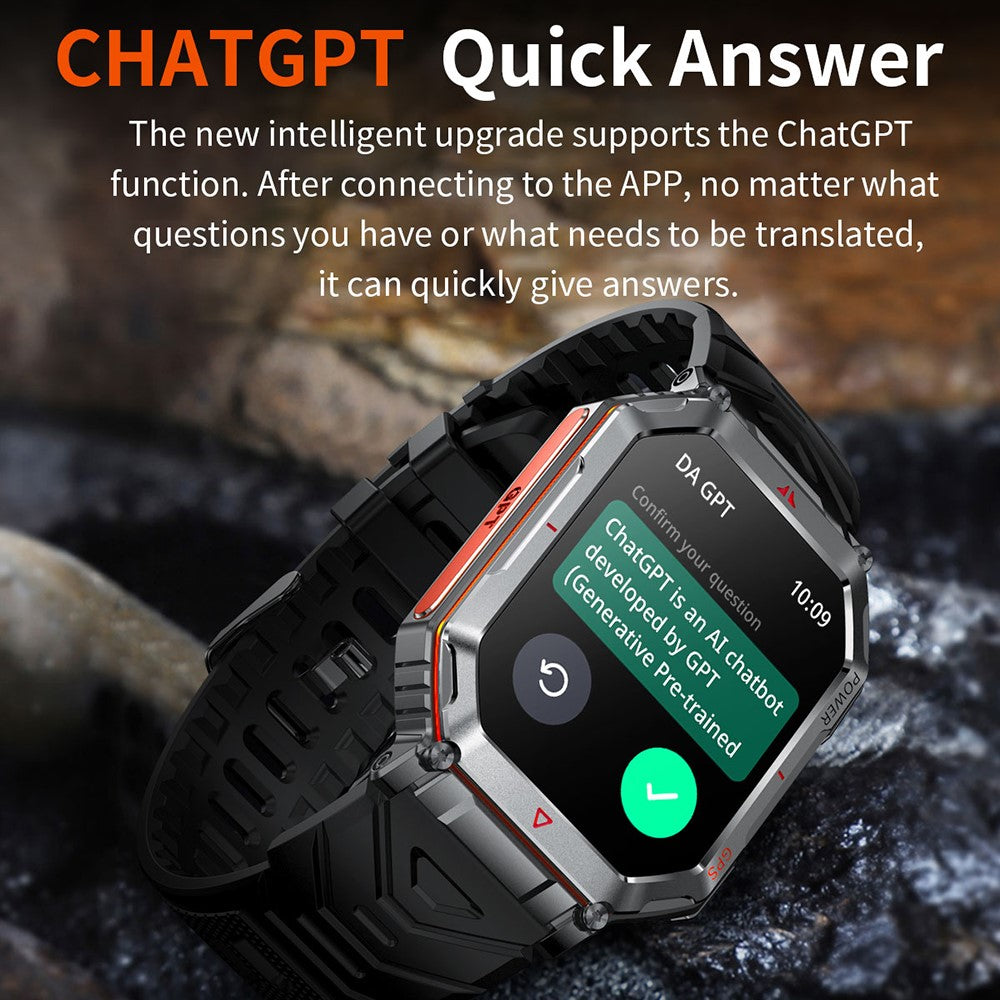 KR92 GPS Outdoor Smart Watch, Compass – image 7