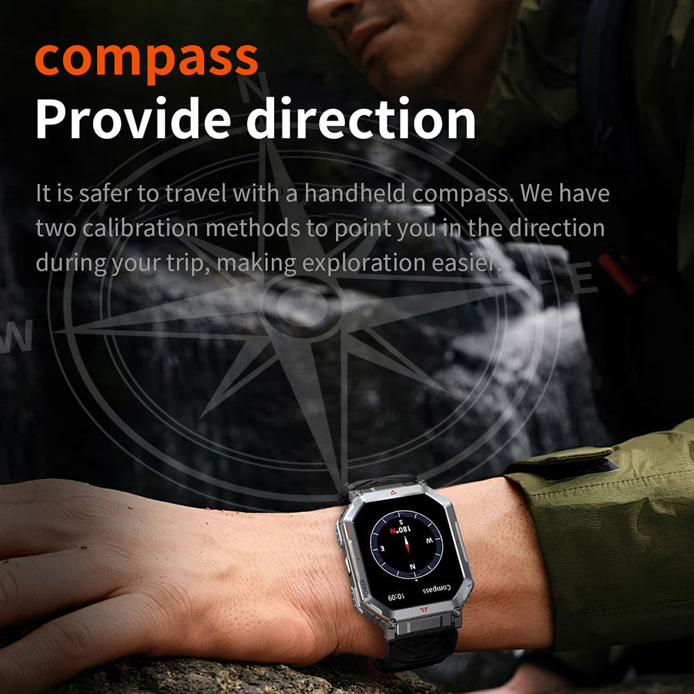KR92 GPS Outdoor Smart Watch, Compass – image 8