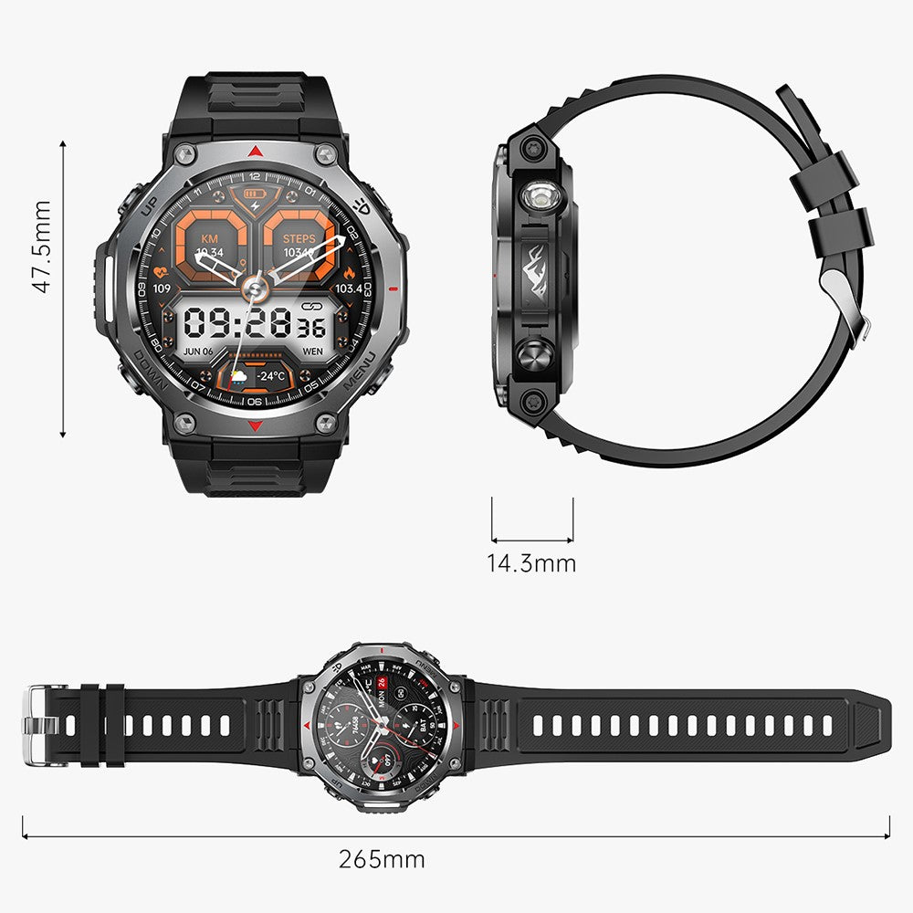 KT85 Rugged Outdoor Smart Watch – image 13