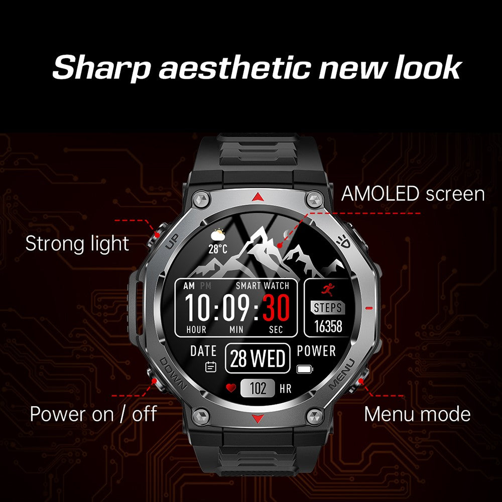 KT85 Rugged Outdoor Smart Watch – image 5