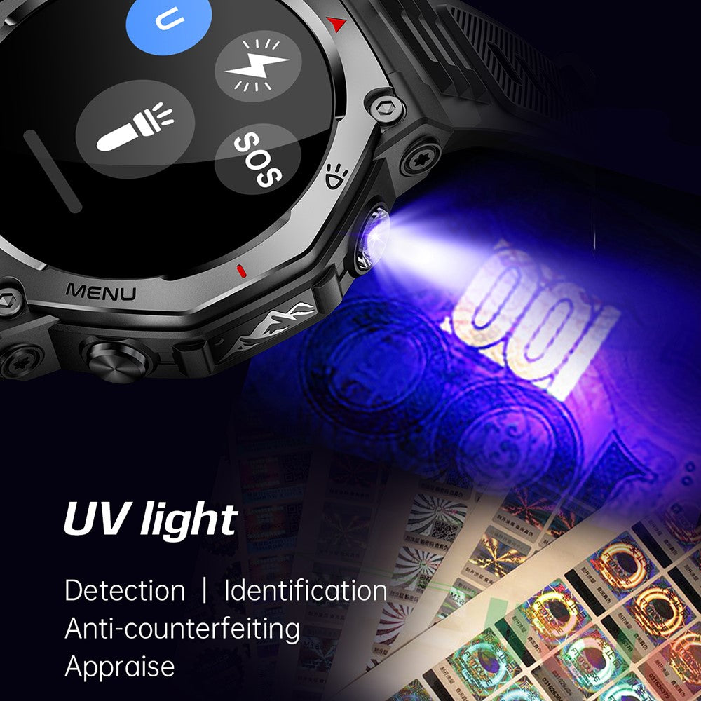 KT85 Rugged Outdoor Smart Watch – image 9