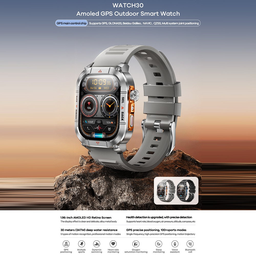 REMAX WATCH30 GPS Outdoor Smart Watch – image 2