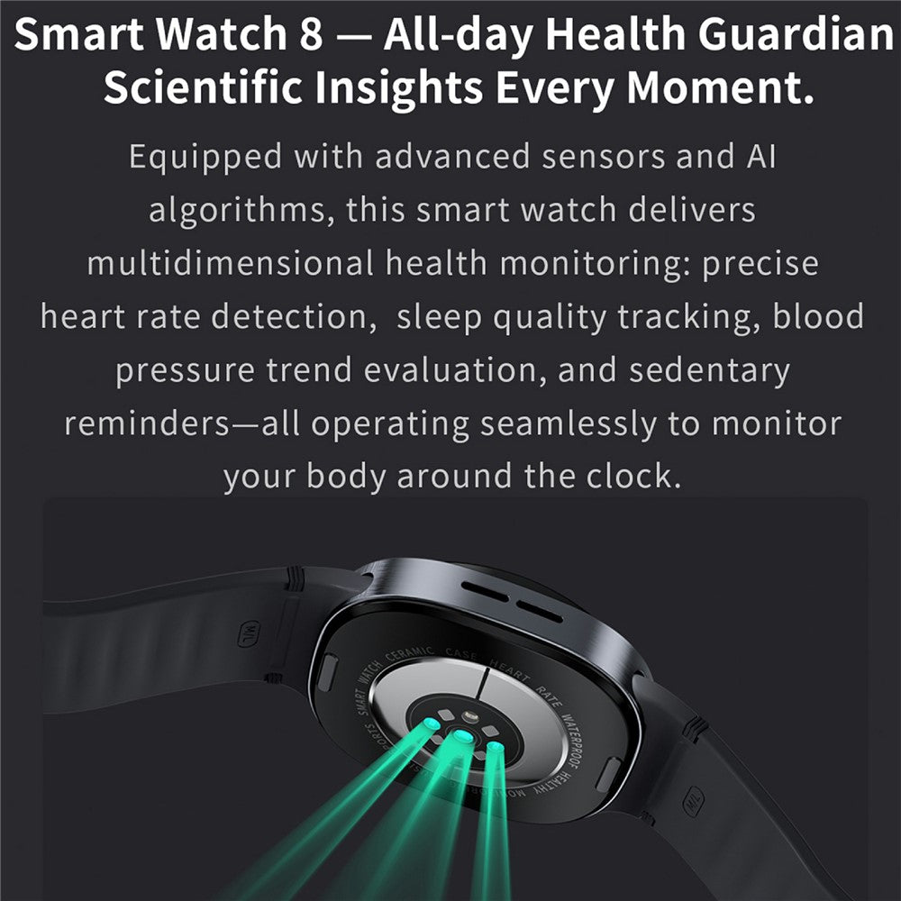 HD8 Round Smart Watch, Wireless Charging – image 8