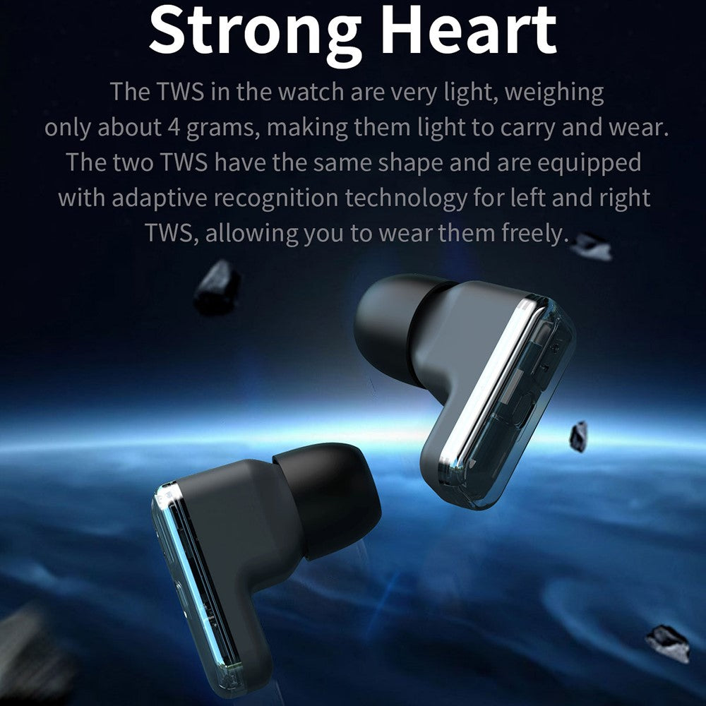 T100 2-in-1 Smart Watch with Earbuds – image 10