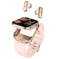 2-in-1 Smart Watch with TWS Earbuds – Heart Rate Tracking (T99)