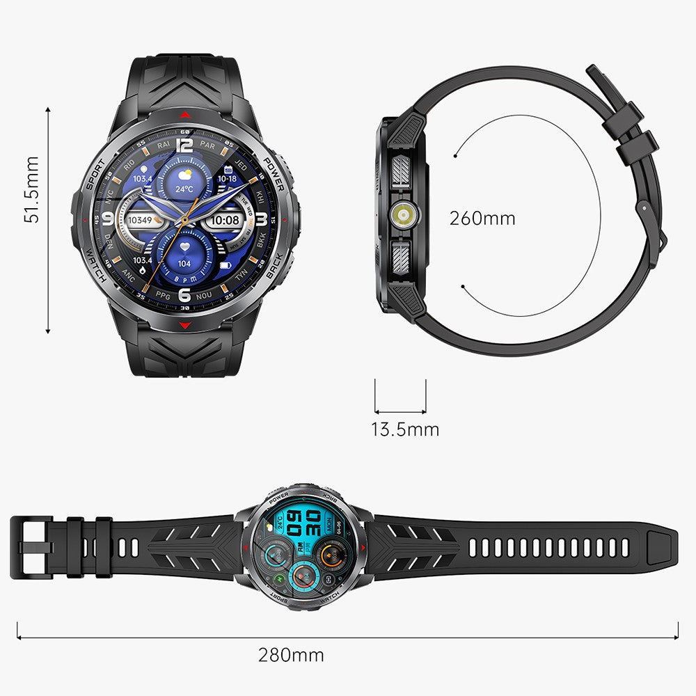 KT88 Outdoor Smart Watch, 25-Day Battery – image 15
