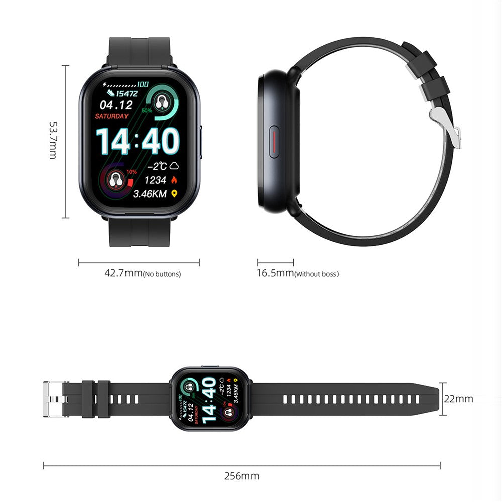 D12 2-in-1 Smart Watch, Detachable Earbuds – image 16
