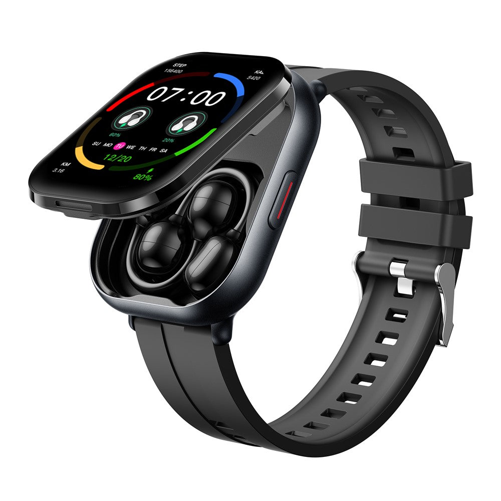 D12 2-in-1 Smart Watch, Detachable Earbuds – image 17