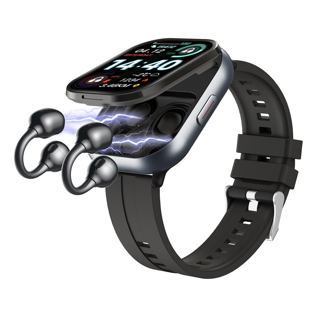 D12 2-in-1 Smart Watch, Detachable Earbuds – image 8