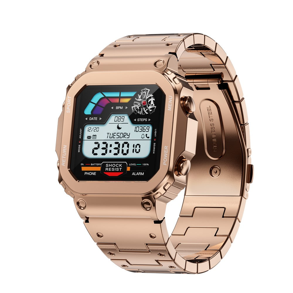 AW39 Smart Watch, Calling & Steel Strap – image 2