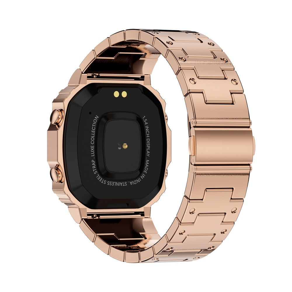 AW39 Smart Watch, Calling & Steel Strap – image 3