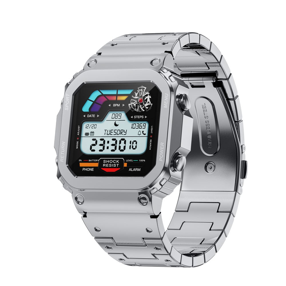 AW39 Smart Watch, Calling & Steel Strap – image 15