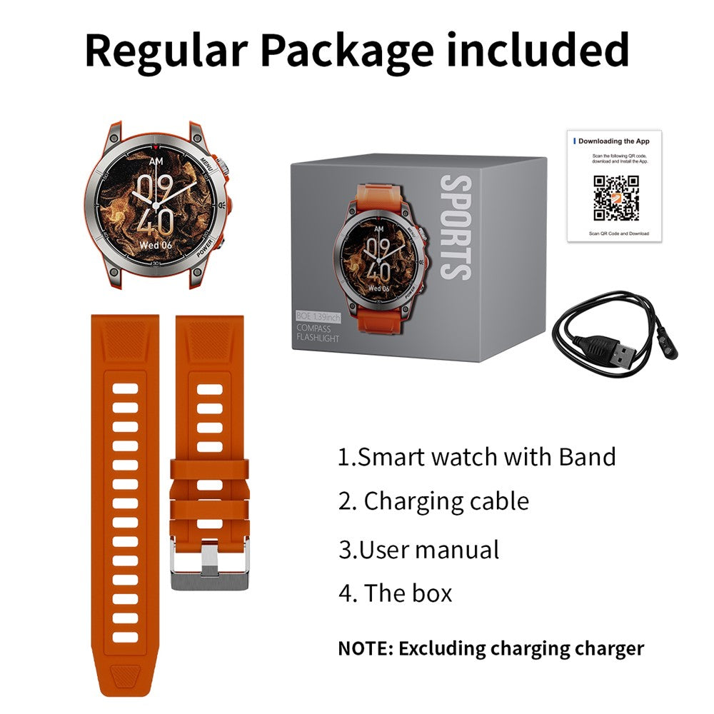 AW45 Outdoor Smart Watch, Compass & Torch – image 11