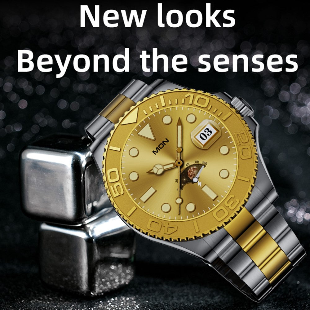AW46 AMOLED Smart Watch, Steel Strap – image 5