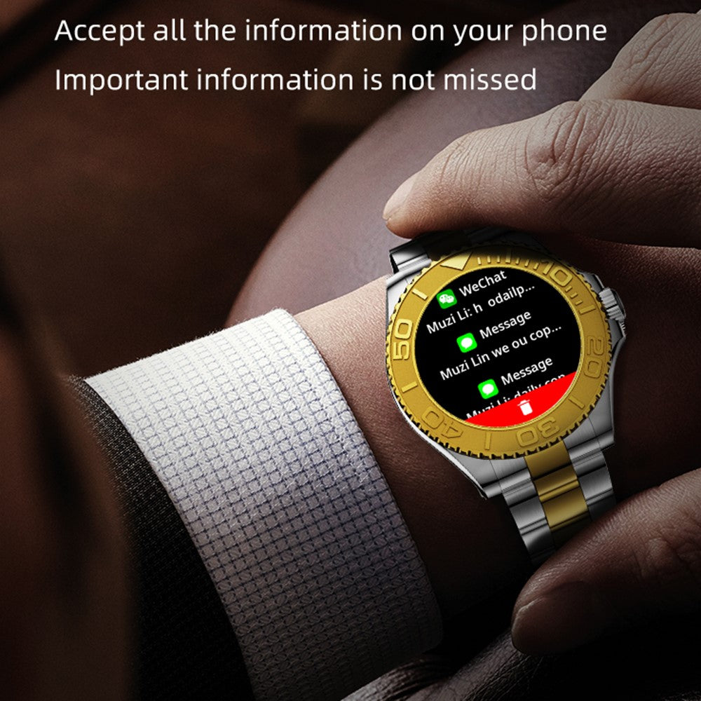 AW46 AMOLED Smart Watch, Steel Strap – image 8