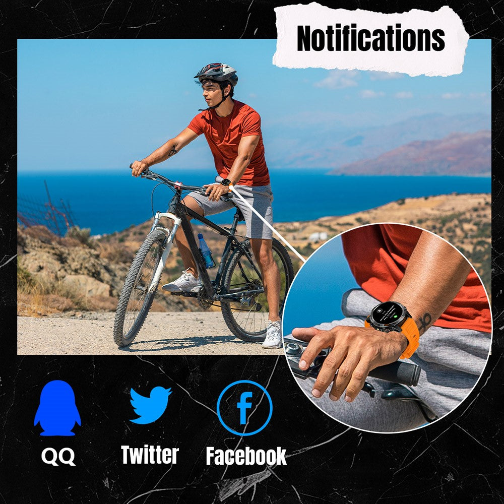 YK15 1.46" IP68 Smart Watch – image 6