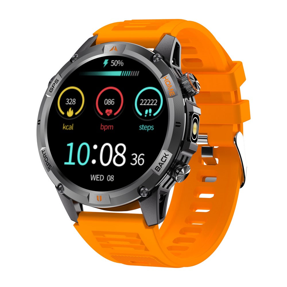 YK15 1.46" HD Smart Watch – IP68, Bluetooth Calling, GPS & Compass