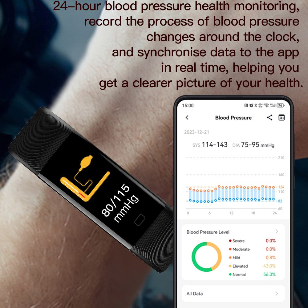 F71 Fitness Tracker Band, Heart Rate – image 4