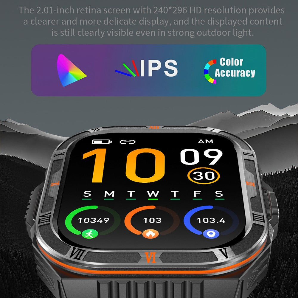 HT38 Outdoor Smart Watch, 20-Day Battery – image 4