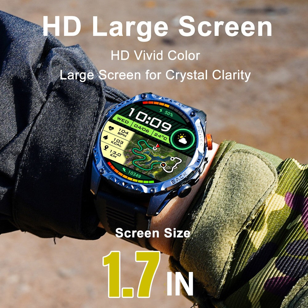 YK16 Outdoor Smart Watch with Torch – image 5