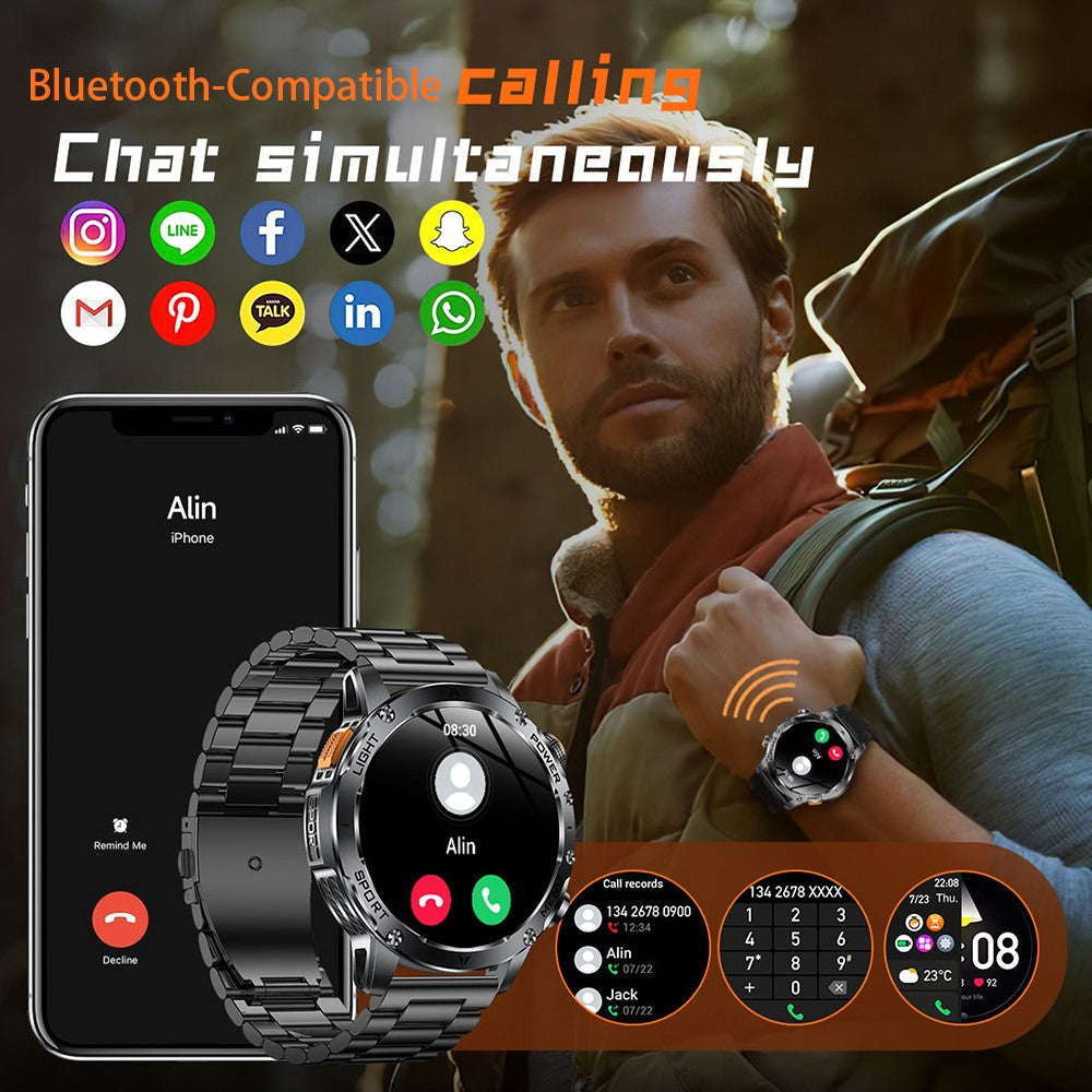 AK87 1.7" Outdoor Smart Watch, BT Calling – image 11