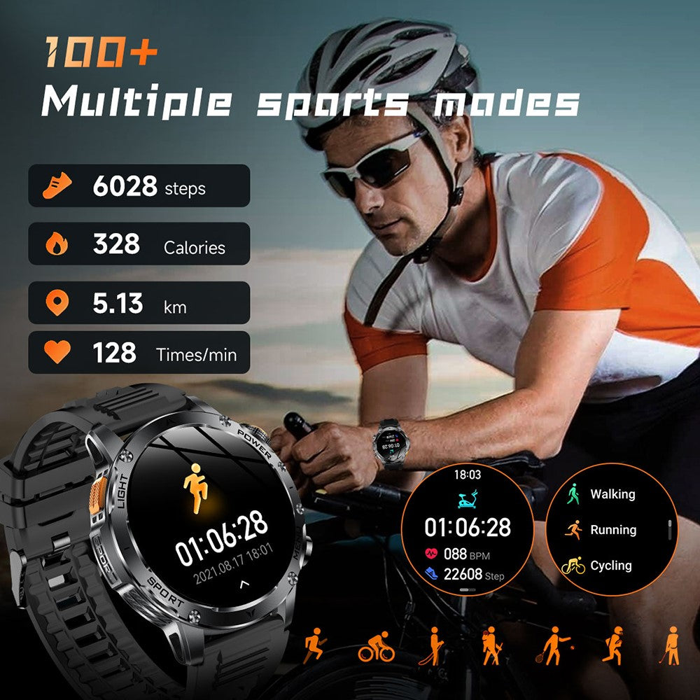AK87 1.7" Outdoor Smart Watch, BT Calling – image 12