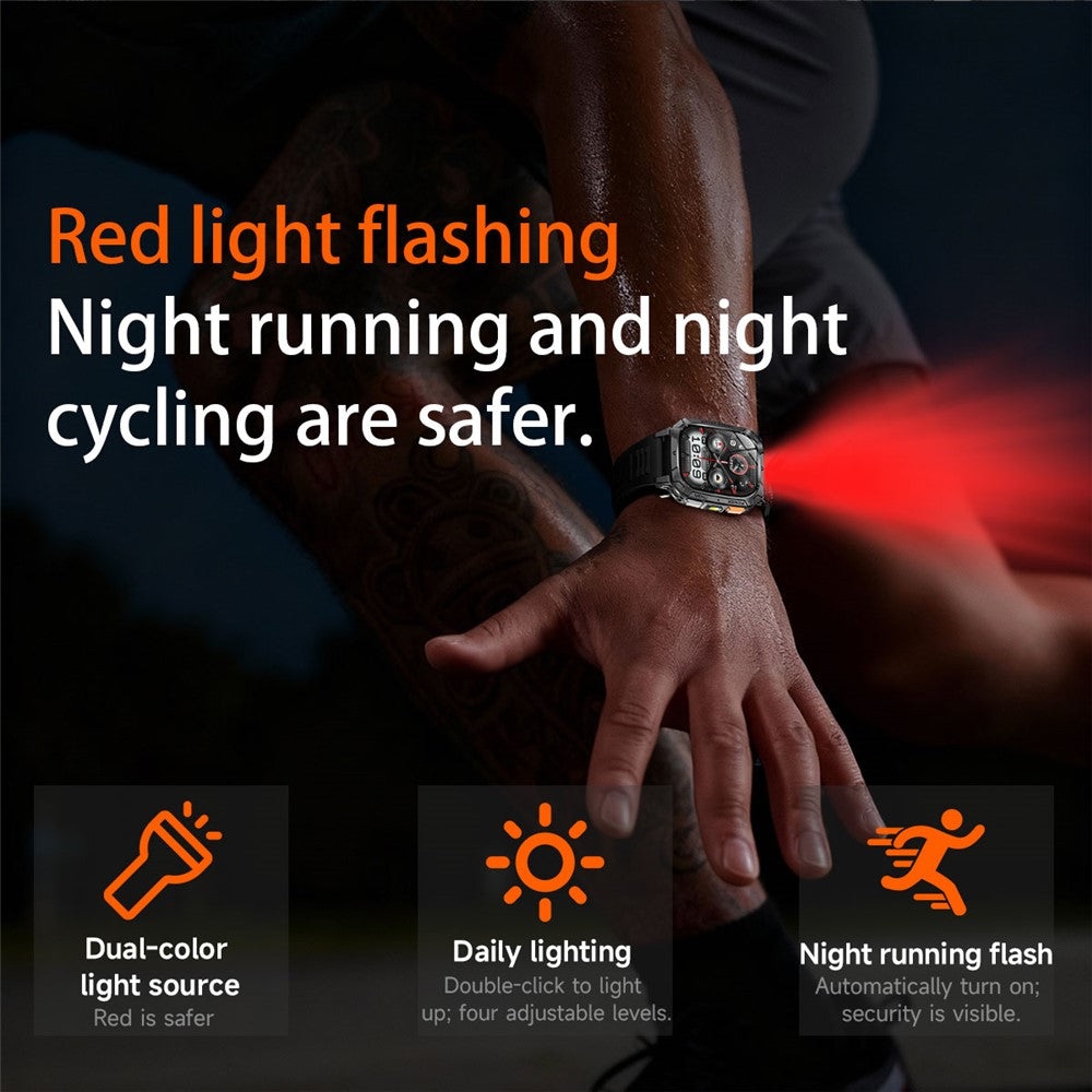 AK103 Smart Watch, 2.01" HD, 100+ Sport Modes – image 10