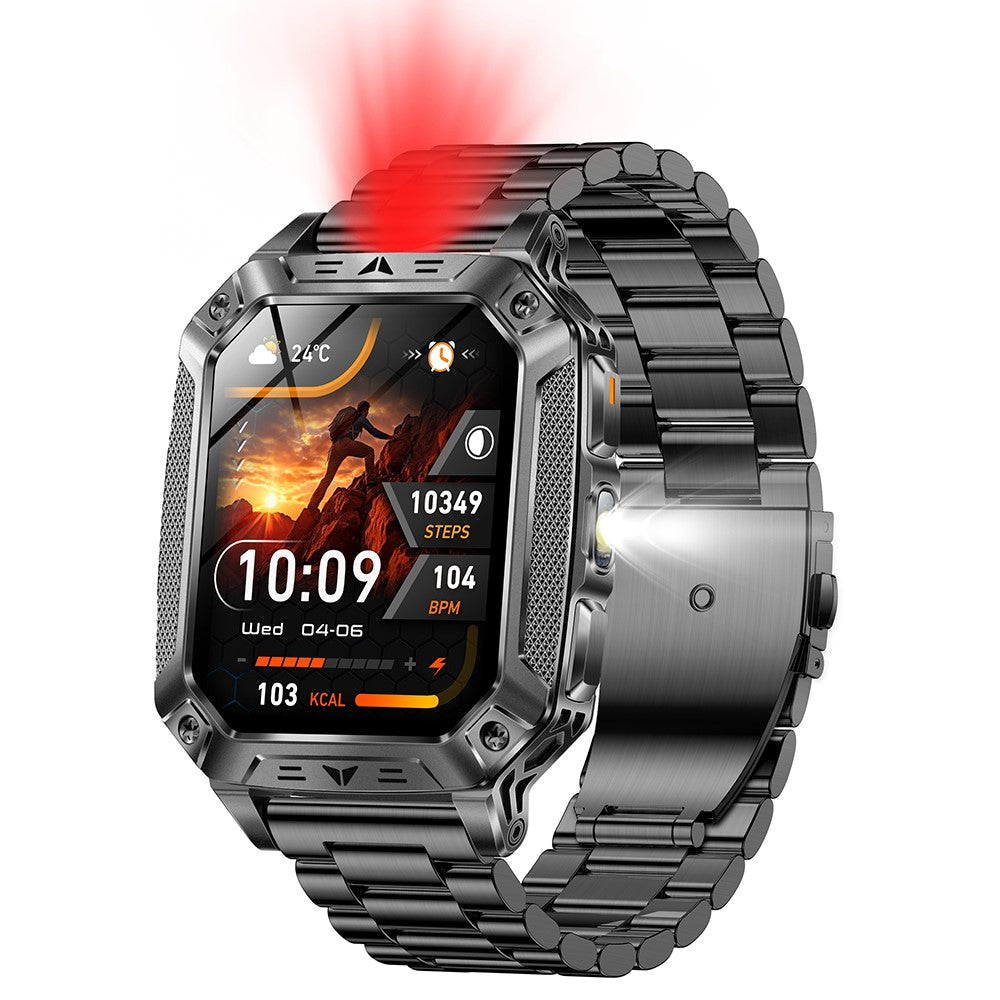 2.01" HD Smart Watch – Bluetooth Calling & Fitness Tracking (AK86)